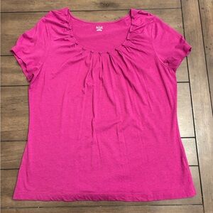 a.n.a Pink Women’s Ruched shirt